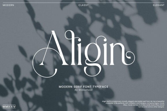Aligin Serif Review: A Balanced, Elegant Typeface for Modern Branding