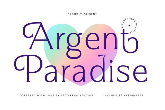 Argent Paradise: The Serif Typeface That Elevates Campaign Visuals