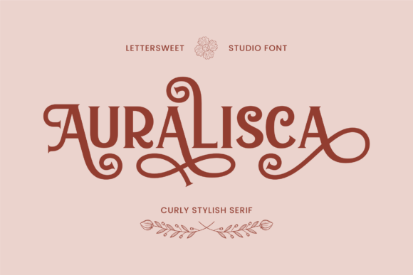 Auralisca: Elevating Editorial Design with Elegant Serif Typography