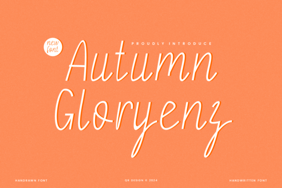 Autumn Gloryenz: A Script Amp Typeface for Warm, Engaging Campaigns