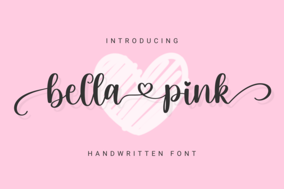 Bellapink Typeface Review: Elevating Romantic Brand Campaigns
