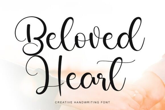 Beloved Heart: A Delicate Handwritten Typeface for Elegant Brand Identity