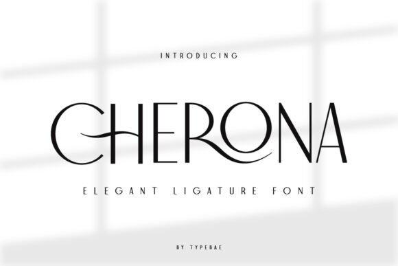 Cherona Typeface Review: Elevating Brand Identity with Elegant Sans Serif Design
