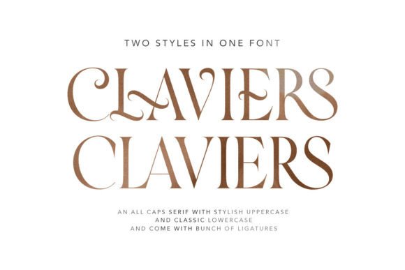 Claviers: The Serif Typeface That Elevates Campaign Visuals