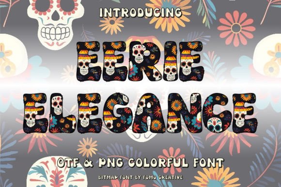 Eerie Elegance: Elevating Handmade Brand Identity With Color Fonts