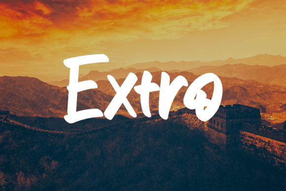 Extro: The Versatile Script Font for Handmade Products and Labels
