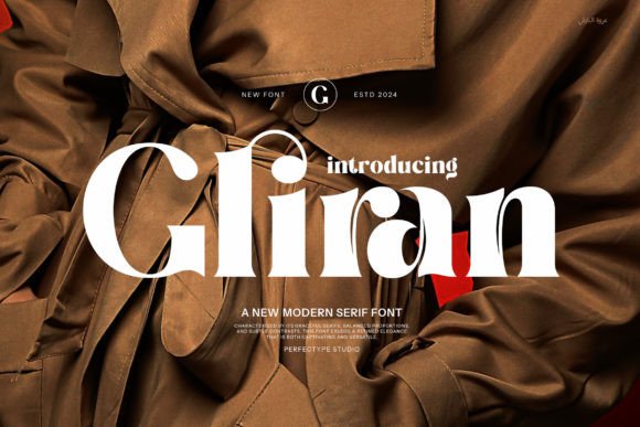 Gliran Serif: A Refined Typeface for Editorial Elegance