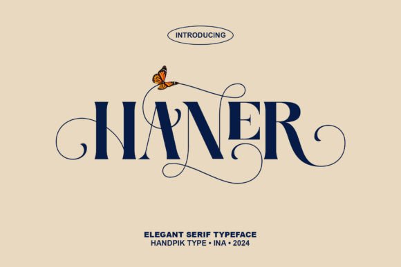 Haner Typeface: Elevating Campaign Clarity with Balanced Serif Design