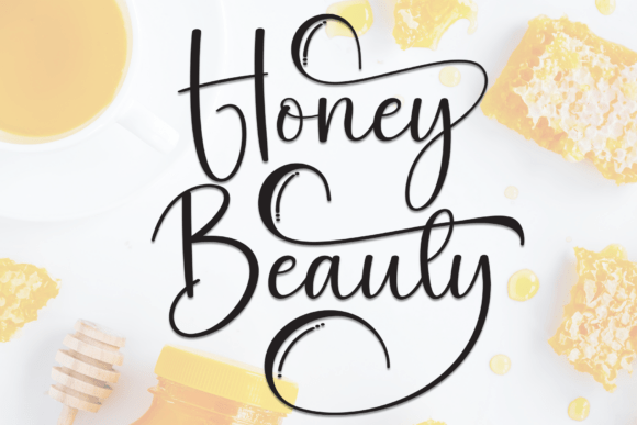 Honey Beauty: A Script Font for Polished Small Business Branding