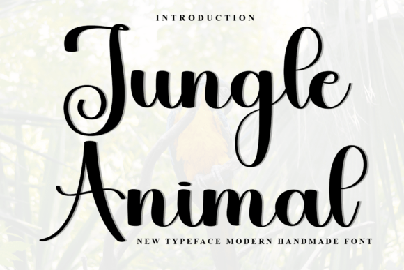 Jungle Animal: A Handwritten Typeface for Distinctive Web Design
