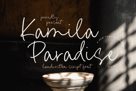Kamila Paradise Font Review: A Graceful Script for Elegant Branding