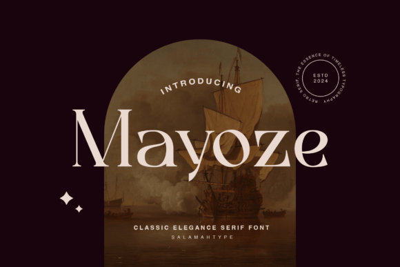 Mayoze Typeface Review: Elegant Serif for Digital Branding
