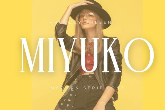 Miyuko Serif Font: Elevate Handmade Branding with Elegant Typography