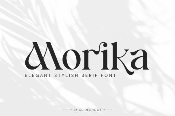 Morika: A Stylish Serif Font for Sophisticated Brand Identity