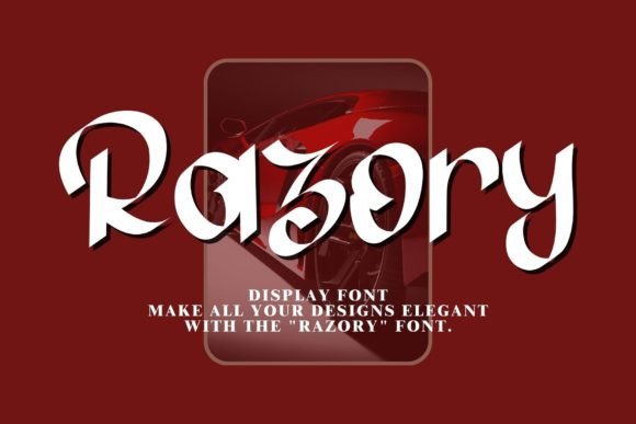 Razory Typeface: Elevating Handmade Brand Identity