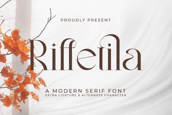 Riffetila: The Elegant Serif for Sophisticated Branding Projects