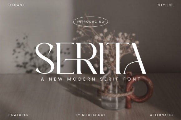 Serita Typeface: Elevating Digital Brand Identity