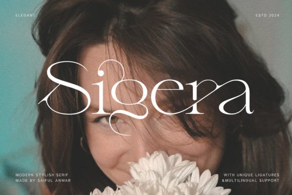 Sigera Typeface Review: Elevating Luxury Campaigns with Cinematic Serif Design