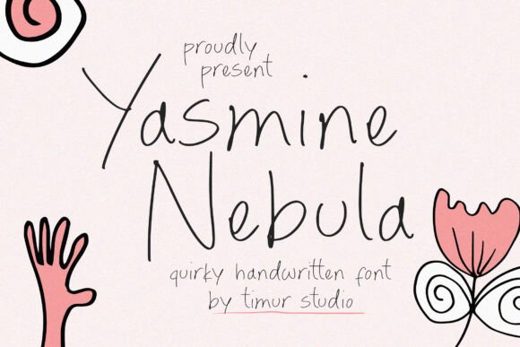 Yasmine Nebula: A Handwritten Font for Editorial Design